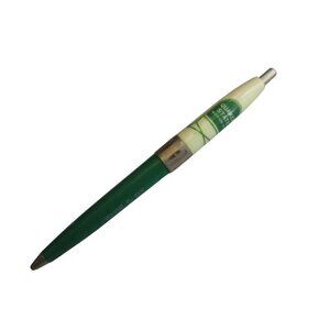 Vintage Advertising Pen Quaker State Oil McCook Nebraska Green Tucker 1970s